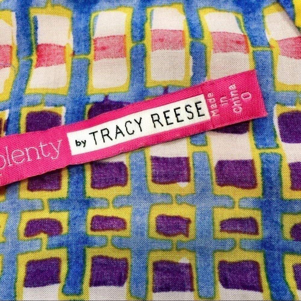 Tracy Reese Geometric Rayon Fit & Flare Dress - Picture 5 of 8